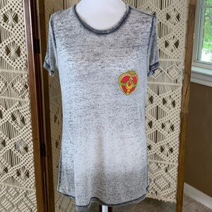 Vintage Sailor Moon heavy burnout‎ t-shirt women's size medium
